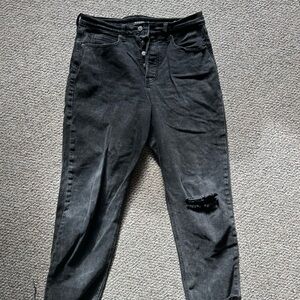 Old navy extra ski-high straight black jeans (not sold online anymore)